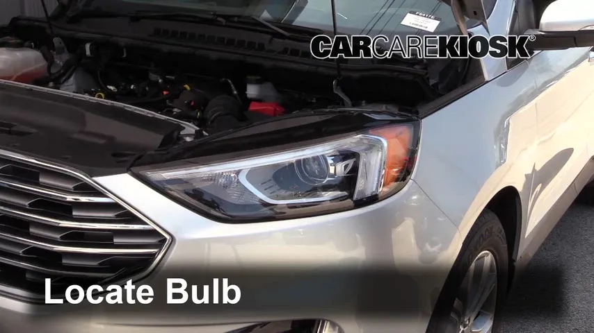 2019 Ford Edge Titanium 2.0L 4 Cyl. Turbo Éclairage Feu de jour (remplacer l'ampoule)